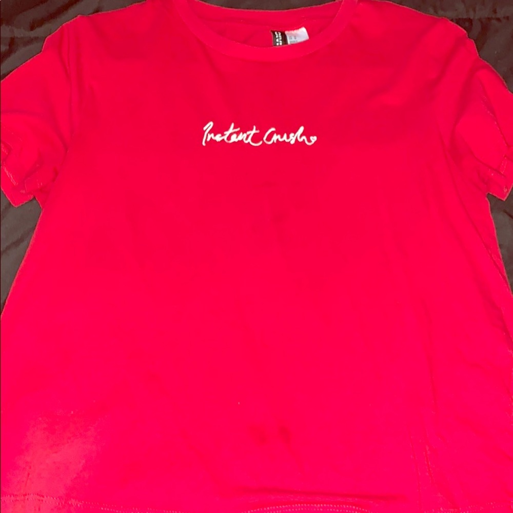 A red shirt